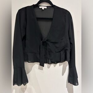 Elegant Black Women's Top